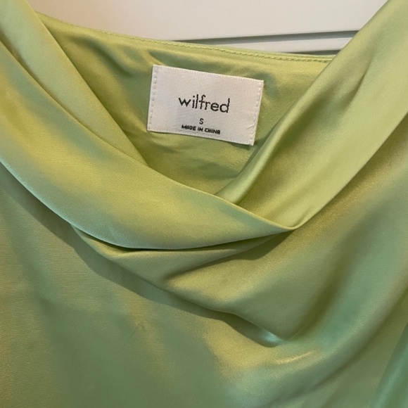 Aritzia Wilfred Only Ruched Slip Dress - Picture 6 of 10